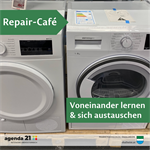Repair-Cafè - Foto von Waschmaschinen