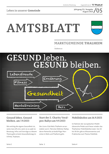 Titelblatt Amtsblatt 05/2023